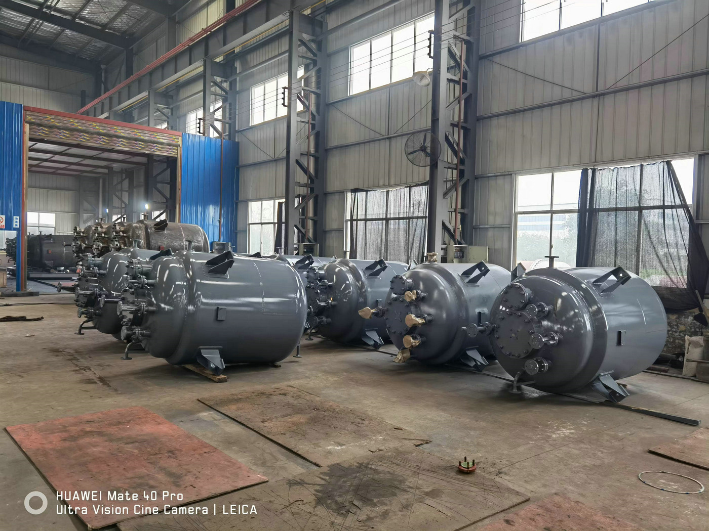 Jacketed equipment